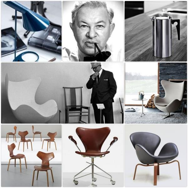 רהיטי עיצוב דניים Arne Jacobsen