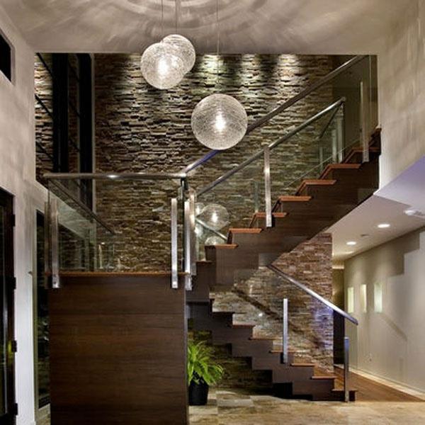 ריהוט ריהוט מדרגות ועיצוב קיר אורות תליון מודרניים