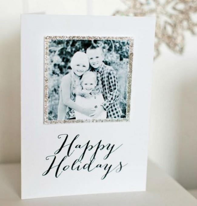 זיכרונות משפחתיים יוצרים כרטיסי חג המולד