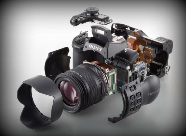 מצלמת צילום Sony רכיבים מקצועיים