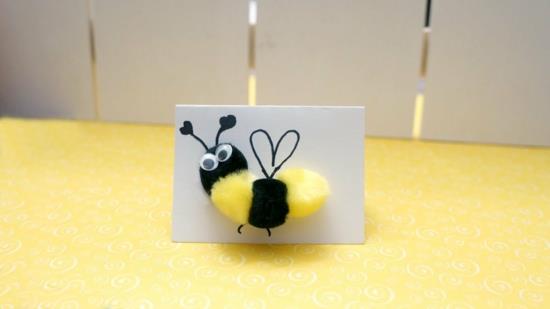 כרטיס האביב טינקר עם דבורים