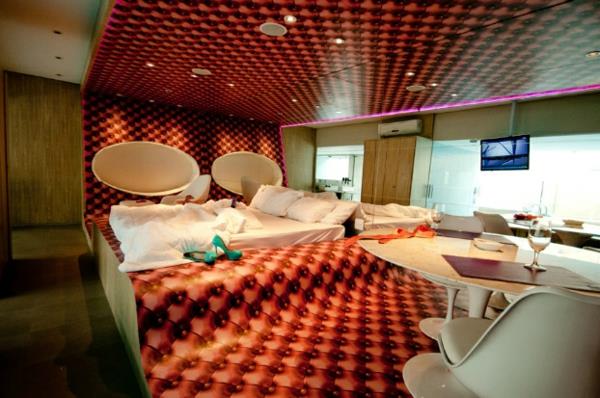 עיצובי חדר שינה עתידניים מפוארים בריפודים