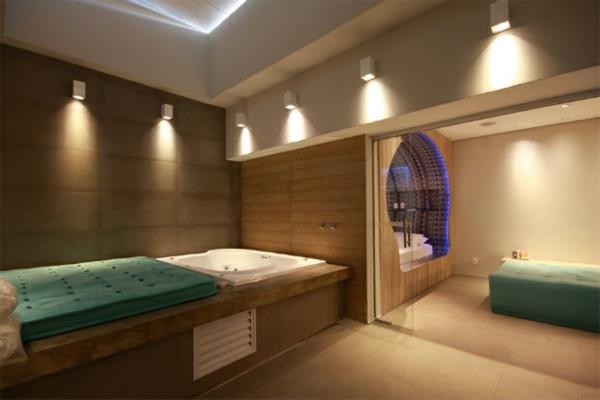 חדרי שינה עתידניים מעצבים פנסי קיר פשוטים בצבע ירוק פסטל