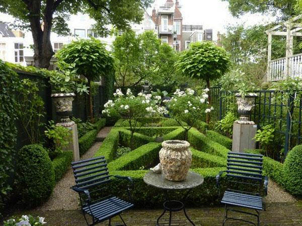 רעיונות לגינה נוף לעיצוב החצר האחורית