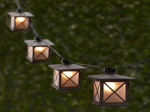 עצות תאורה לגינה רעיונות מנורות חיצוניות למנורות