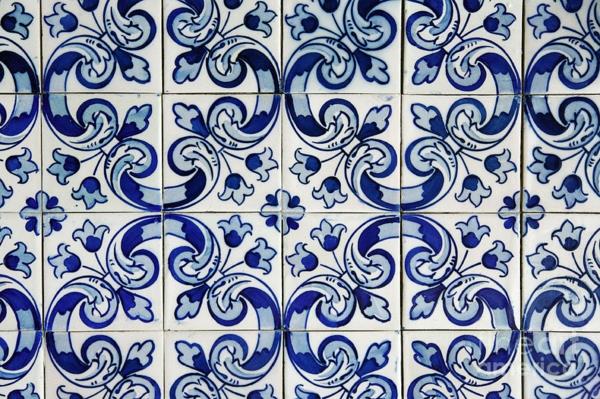 היסטוריה של אריחי פסיפס פורטוגל azulejo כחול