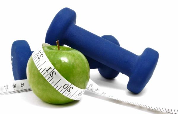 ירידה במשקל בריאה יותר תפוח משקולות
