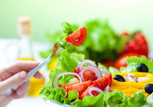 ירקות סלט לירידה במשקל בריאים יותר