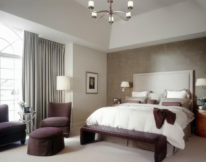 עיצוב אזורי חדר שינה עם שטיחים מקיר לקיר