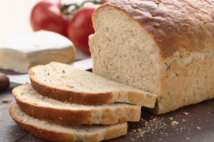 אכילה בריאה לחם מזון מגוון