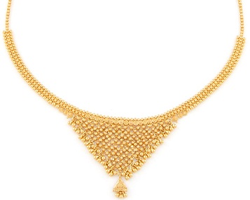 Design semplice collana d'oro per le donne