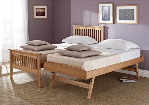 עיצובים מודרניים של מיטות אירוח כיסויי מיטה מסגרת עץ אלון מקלט שינה