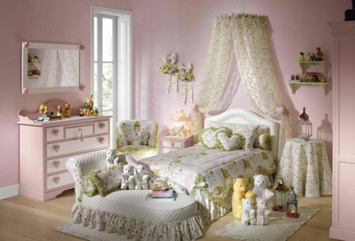 מיטת אפיריון חדר וילון מחלק ילד רויאל