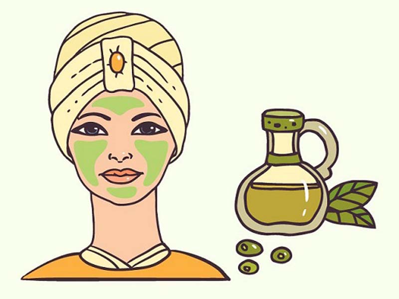 aceite de oliva para la cara
