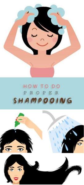 Come fare uno shampoo corretto?