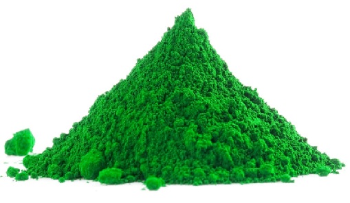 Tonos de polvo verde Rangoli