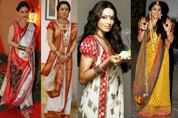 Formas únicas de usar un sari 3