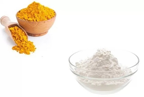 Mix dorato di bicarbonato di sodio e curcuma