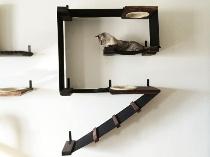 בנה רהיטי בית חתולים משלך בית חתולים העץ מטפס