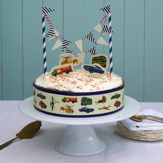 זר עוגת ילד יום הולדת לילדים עשה זאת בעצמך