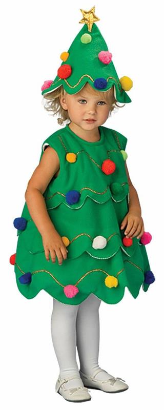 תחפושות ילדים נערת עץ חג המולד