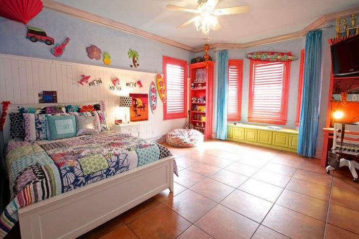 עיצוב חדרי ילדים בסגנון טרופי רעיונות לעיצוב צבעים