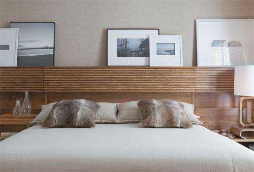 מיטת ראש מיטה עץ מודרני עשה זאת בעצמך