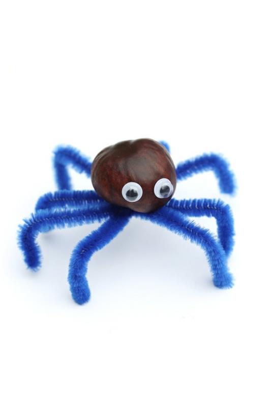 רעיונות יצירה יצירתיים לעשות עכביש מצחיק בעצמך