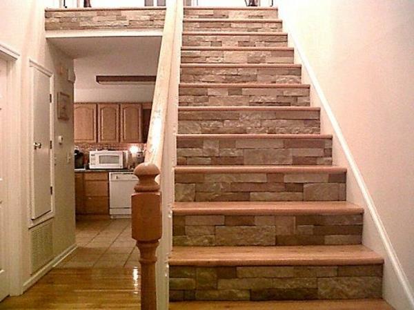 מדרגות לחיפוי קירות אבן מלאכותיים