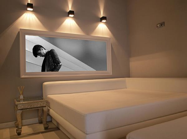 מנורות קיר אמנותיות קישוט קיר ריהוט מינימליסטי לחדר שינה