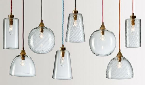מנורות תליון מנורות זכוכית עיצובים