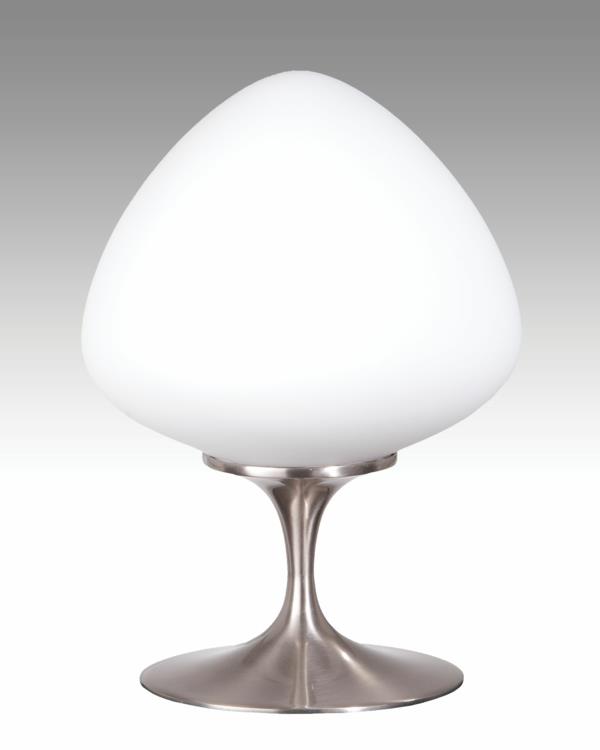 מנורות שולחן אהיל זכוכית לבן