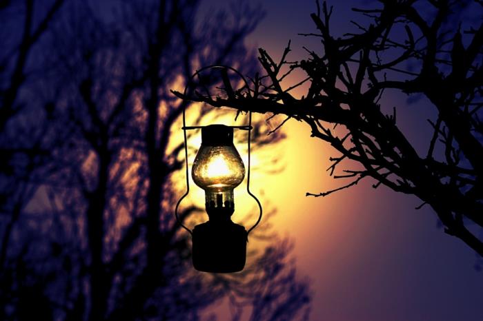 פנס מנורה תאורה עקיפה תאורת פיות הוכחה לאור תעלומה