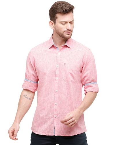 Camicia casual da uomo slim fit