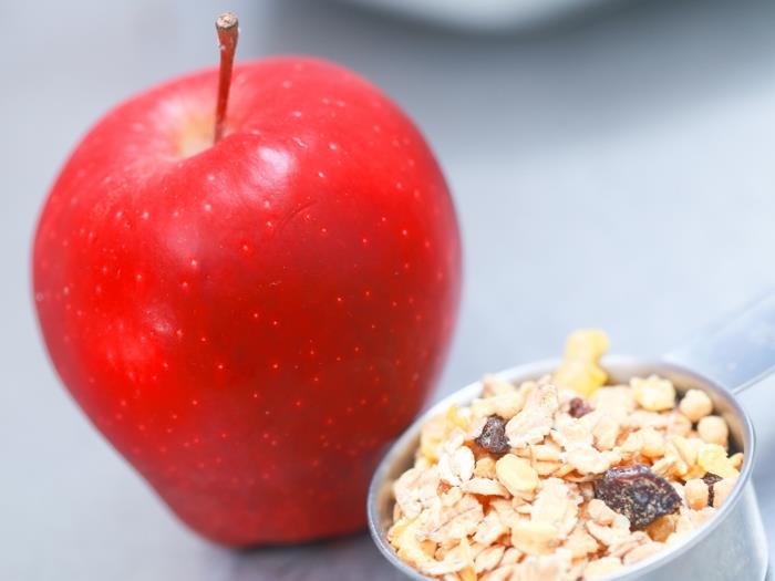 חיים בריאים של מוזלי תפוחים