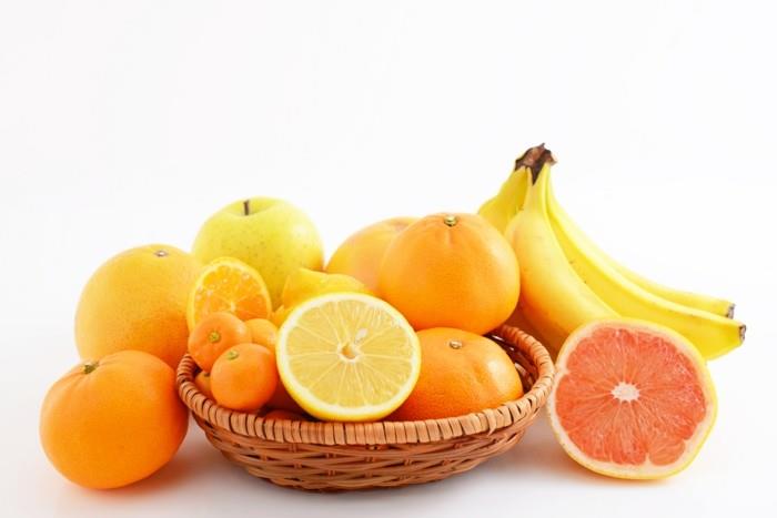 לחיות מזון בריא של פירות אשלגן בריאים