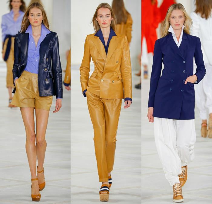 מעילי עור עיצובים מודרניים 2016 דגמים קלאסיים מעיל ראלף לורן