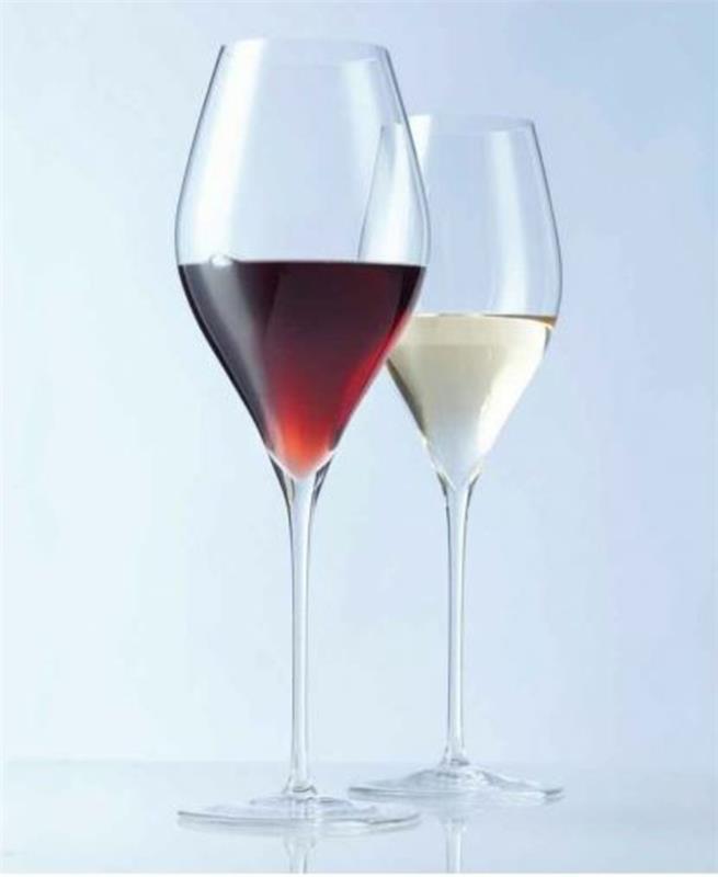 לאונרדו כוסות יין אדריכלות של צבעוני כוס היין VOLTERA