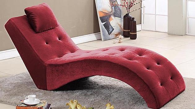 ריהוט לאונג 'ריהוט חדר שינה מעצב כורסא אדום