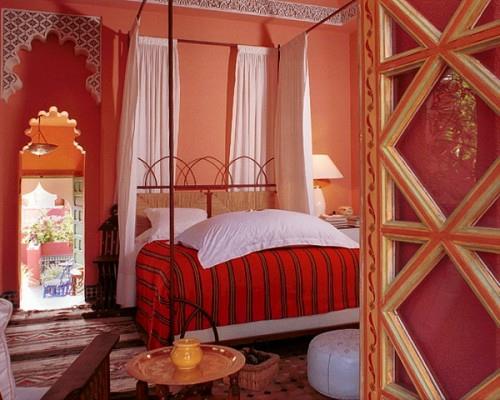 רעיונות לעיצוב חדר שינה מרוקאי