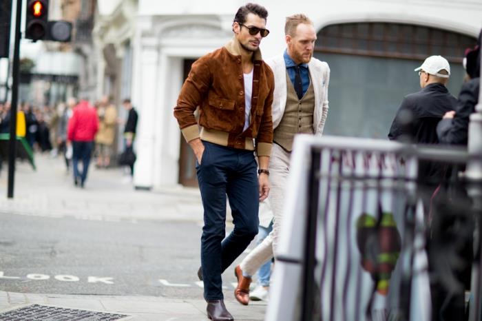 טרנדים לאופנת גברים 2016 אופנת גברים בסגנון רחוב מזדמן לונדון