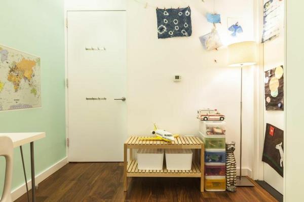 דירה מודרנית בחדר ילדים מרצפות עץ SoHo