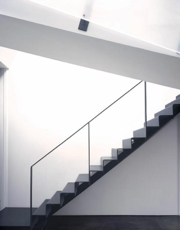 מדרגות מודרניות מתקפלות פלדה בגודל חצי אינץ '