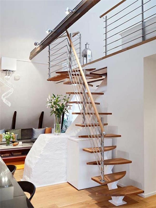 מדרגות מודרניות מדרגות אורגניות עיצוב פנים מודרני