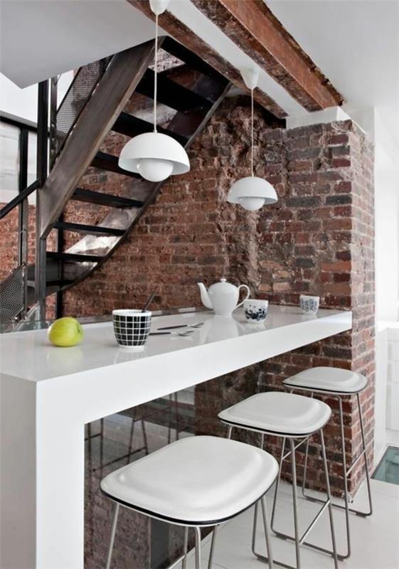מדרגות מודרניות רעיונות חיים בר כסאות בר תליון אורות