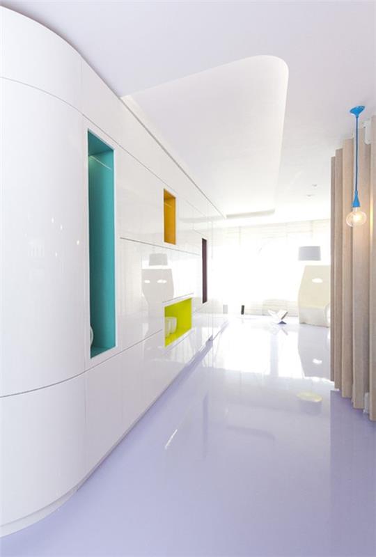 דירה מודרנית עם פלטת צבעים תוססת ניקולה קטריב פופארט
