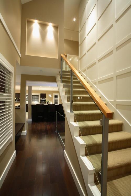 שטיחי מדרגות אופנתיים רעיון עיצוב בית