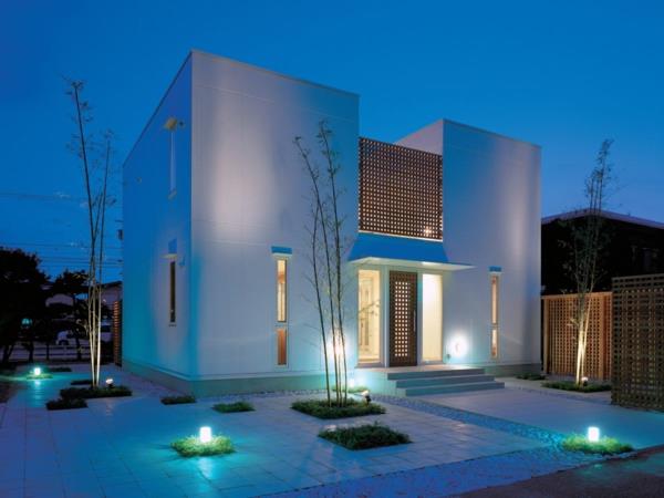שיפוץ חזית תאורה עקיפה בניין חדש של הבית שלך
