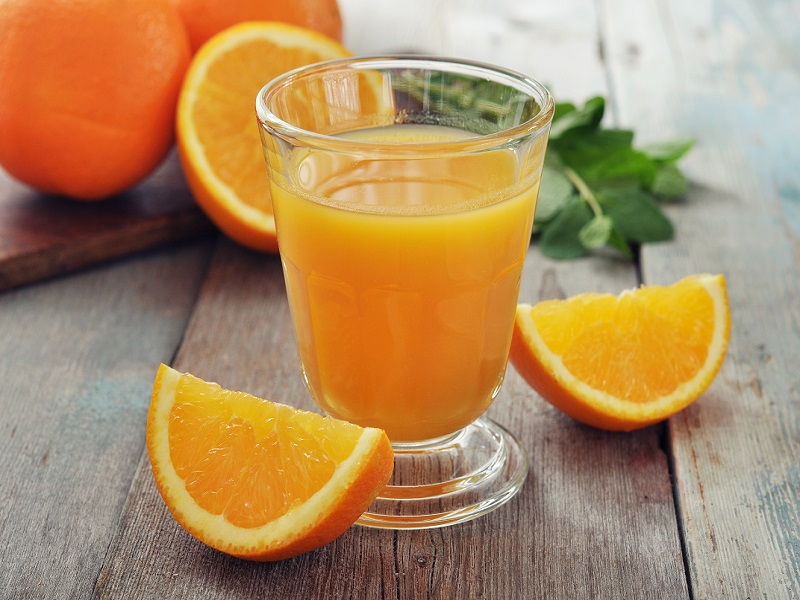 jugo de naranja durante el embarazo
