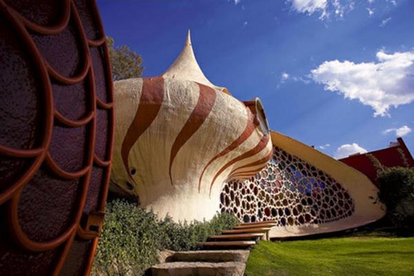 אדריכלות אורגנית nautilus house מקסיקו